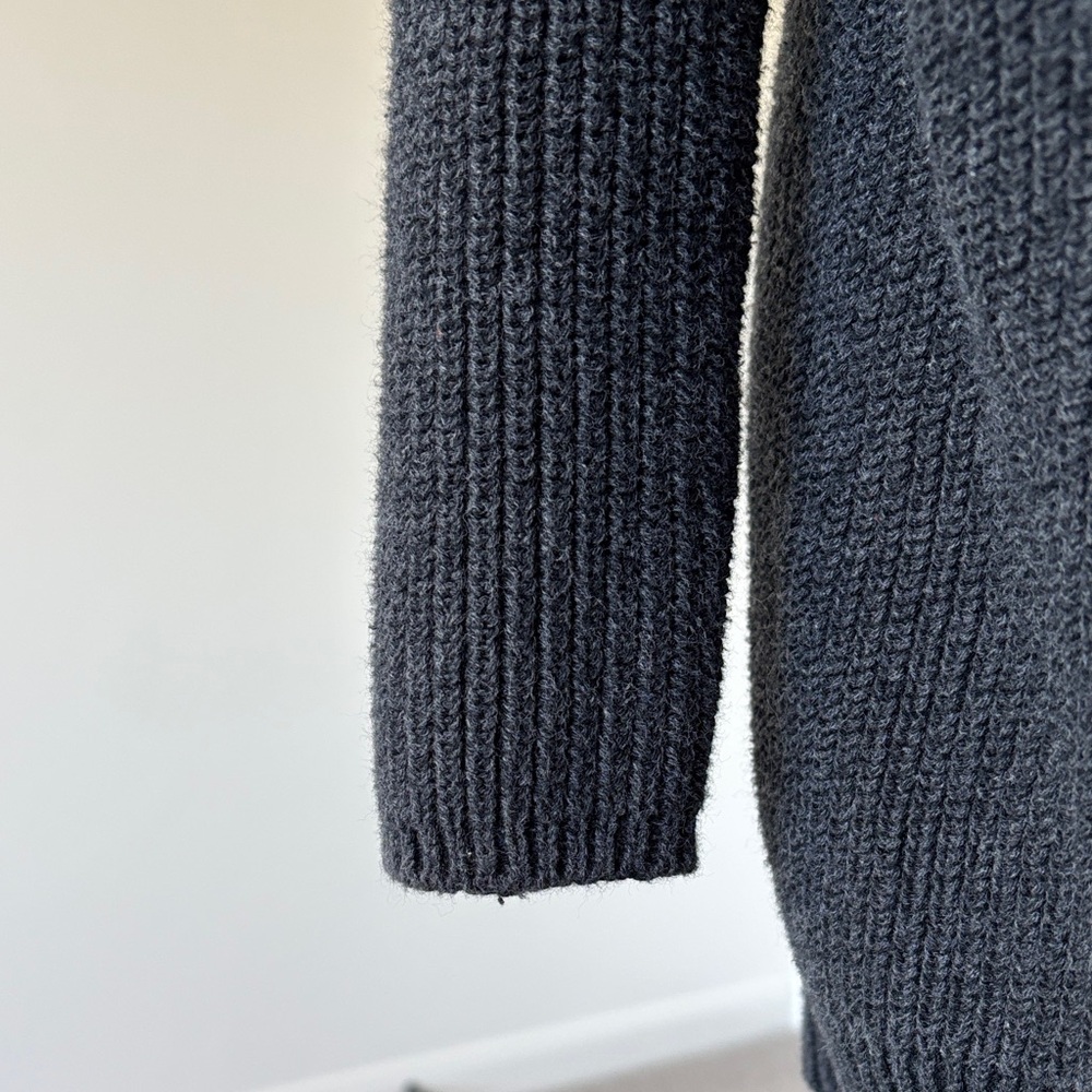 Universal Thread Dark Gray Ribbed Sweater - Picture 5 of 6